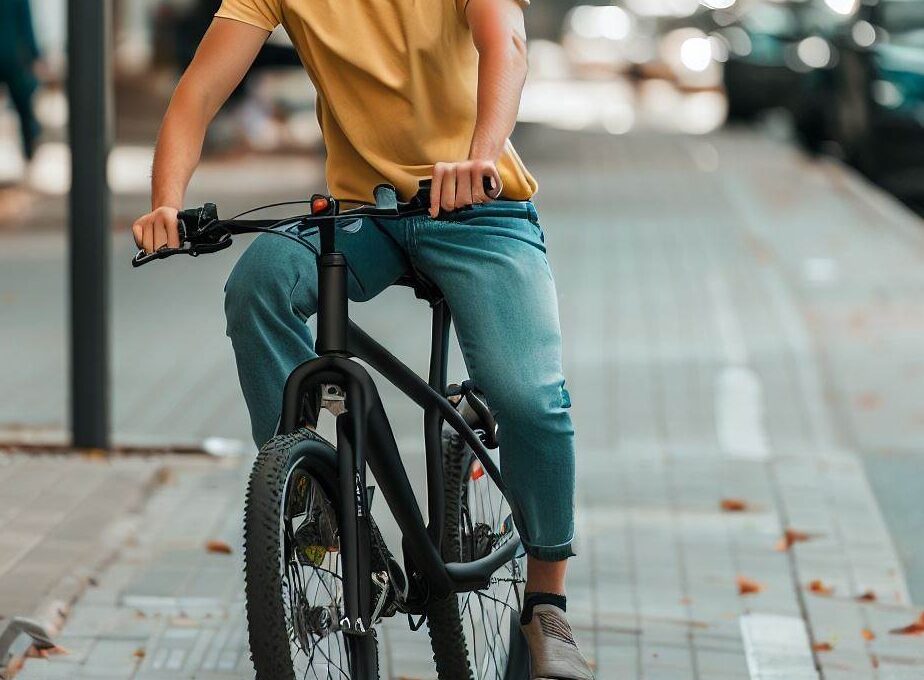 Czy można jeździć rowerem po chodniku?