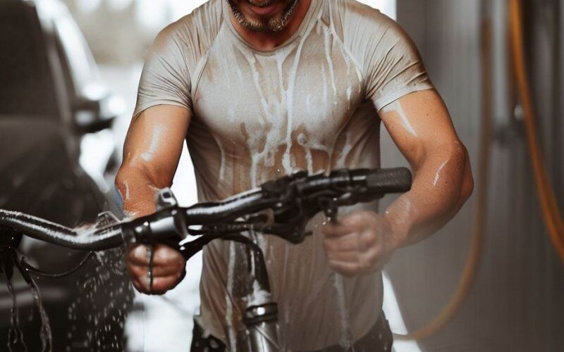 Jak myć rower na myjni